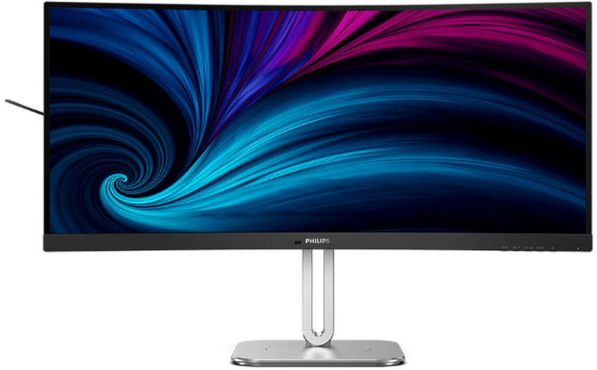 Монитор Philips, 34B2U5600C, 34" Curved, 1500R VA, WLED, 3440x1440@120Hz, 4ms GtGна ниска цена с бърза доставка - BestPC.BG