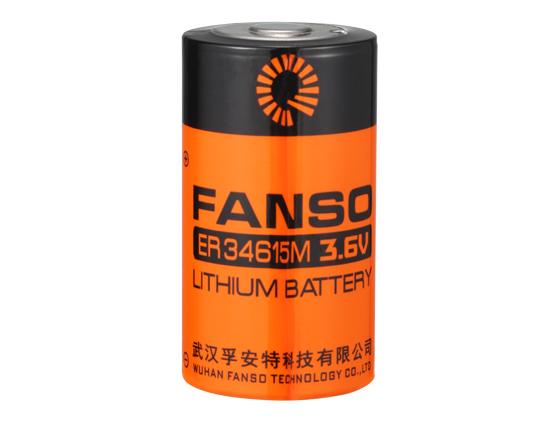 Литиево тионил батерия 3,6V  R20 13Ah ER34615M-S -STD -с пъпка- FANSOна ниска цена с бърза доставка - BestPC.BG