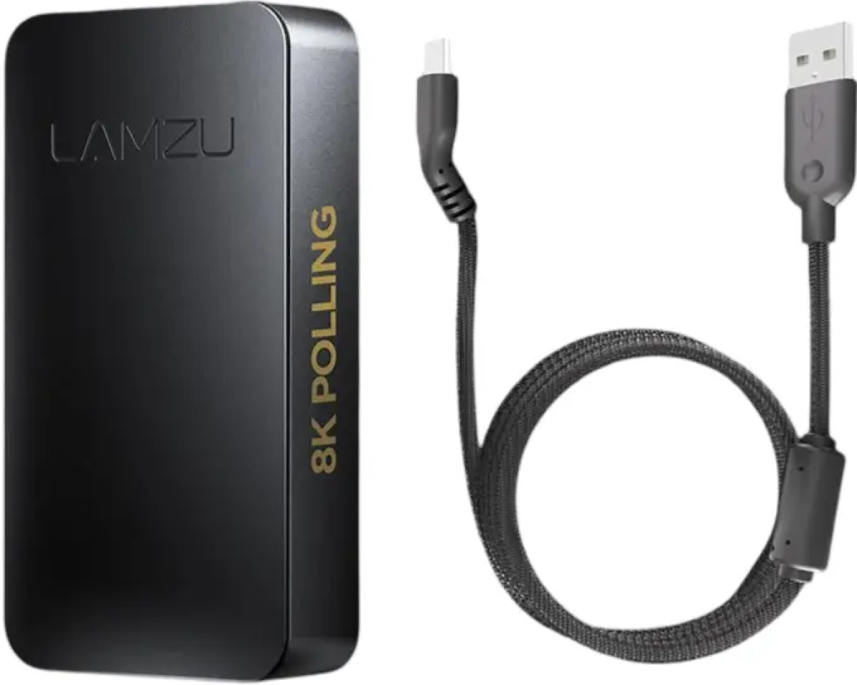 Мултимедиен продукт Lamzu приемник за мишка 8K DONGLE - Черенна ниска цена с бърза доставка - BestPC.BG