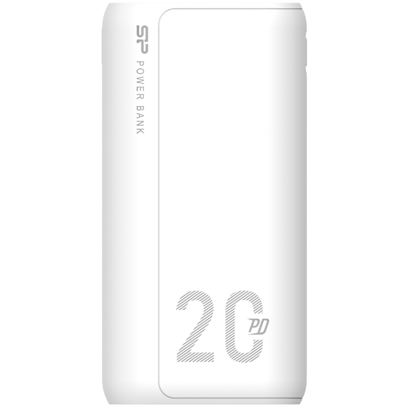 Външна батерия Silicon Power Power Bank, QS15, 20000mAh, Бялна ниска цена с бърза доставка - BestPC.BG