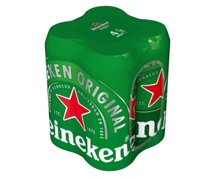 Продукт Heineken Бира, 5.0%, 0.5 L, в кен, 4 брояна ниска цена с бърза доставка - BestPC.BG