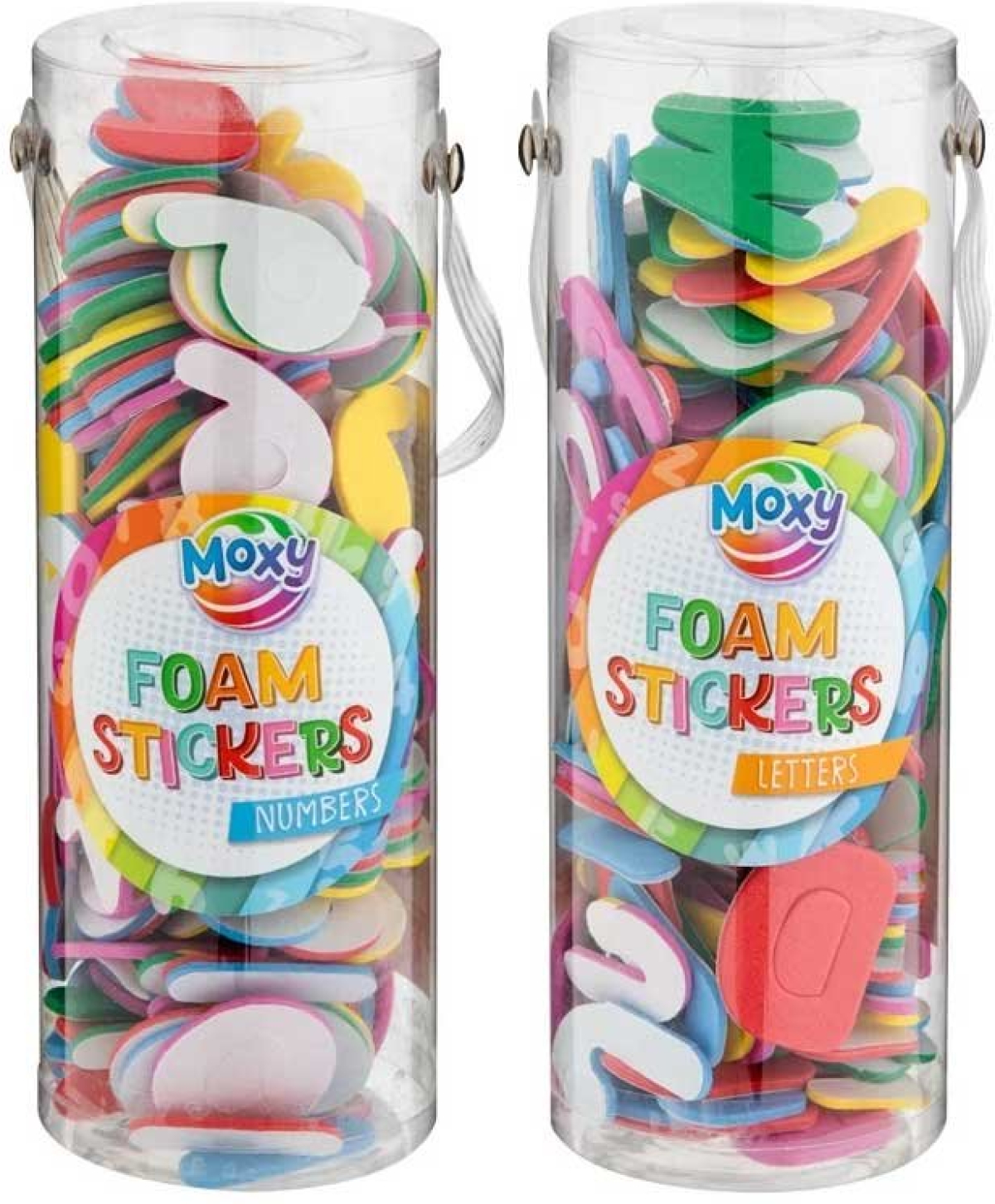 Moxy Стикери с числа и английски букви, от пяна, 48 брояна ниска цена с бърза доставка - BestPC.BG