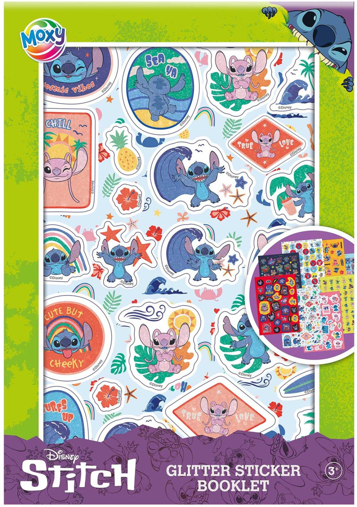 Moxy Книжка със стикери Stitch, А5на ниска цена с бърза доставка - BestPC.BG