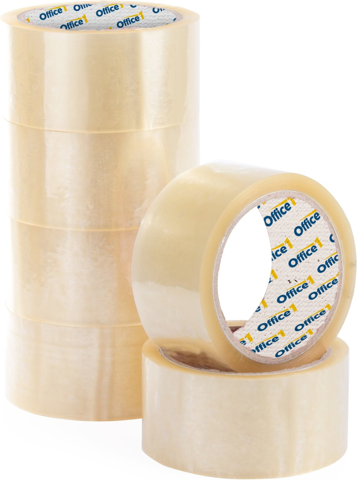 Office 1 Тиксо, опаковъчно, 48 mm x 66 m, безцветно, 6 брояна ниска цена с бърза доставка - BestPC.BG