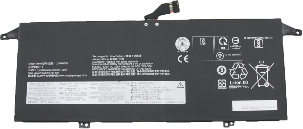 L20M4PD1 батерия за лаптоп Lenovo, 4 клетки, 15.2V, 44Whна ниска цена с бърза доставка - BestPC.BG