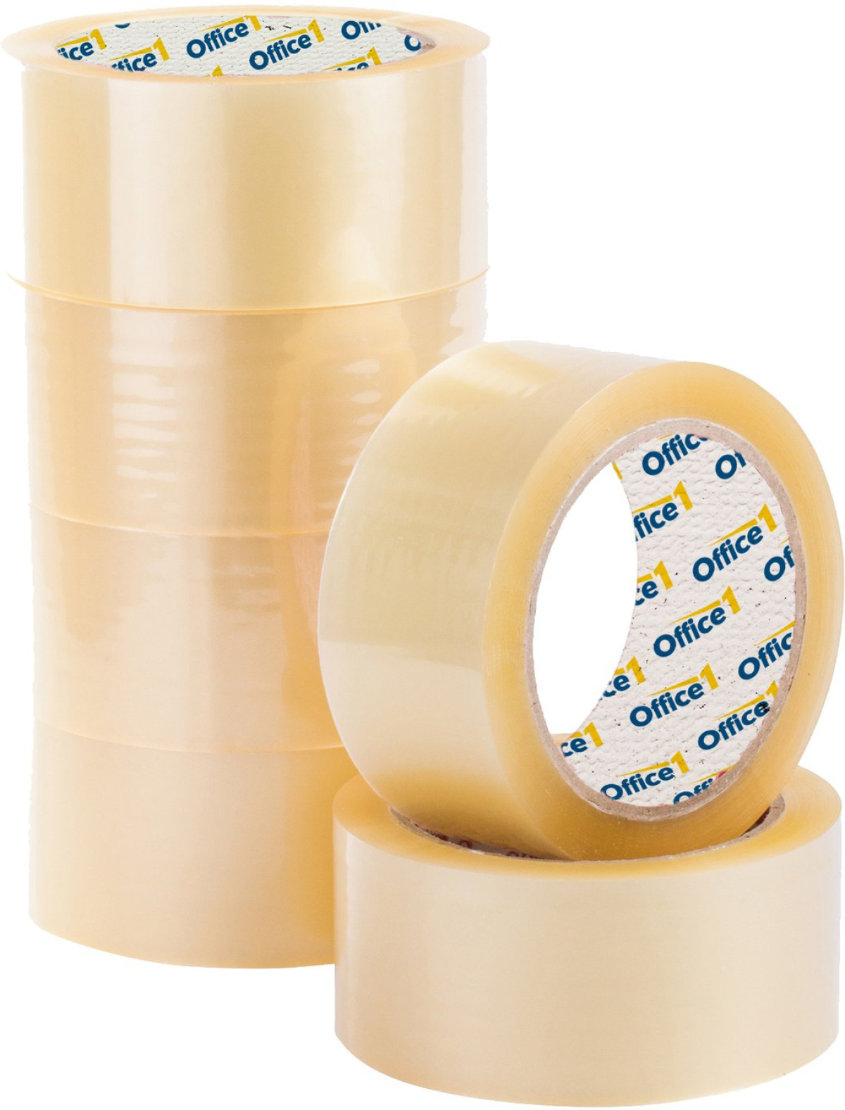 Office 1 Тиксо, опаковъчно, 48 mm x 100 m, безцветно, 6 брояна ниска цена с бърза доставка - BestPC.BG