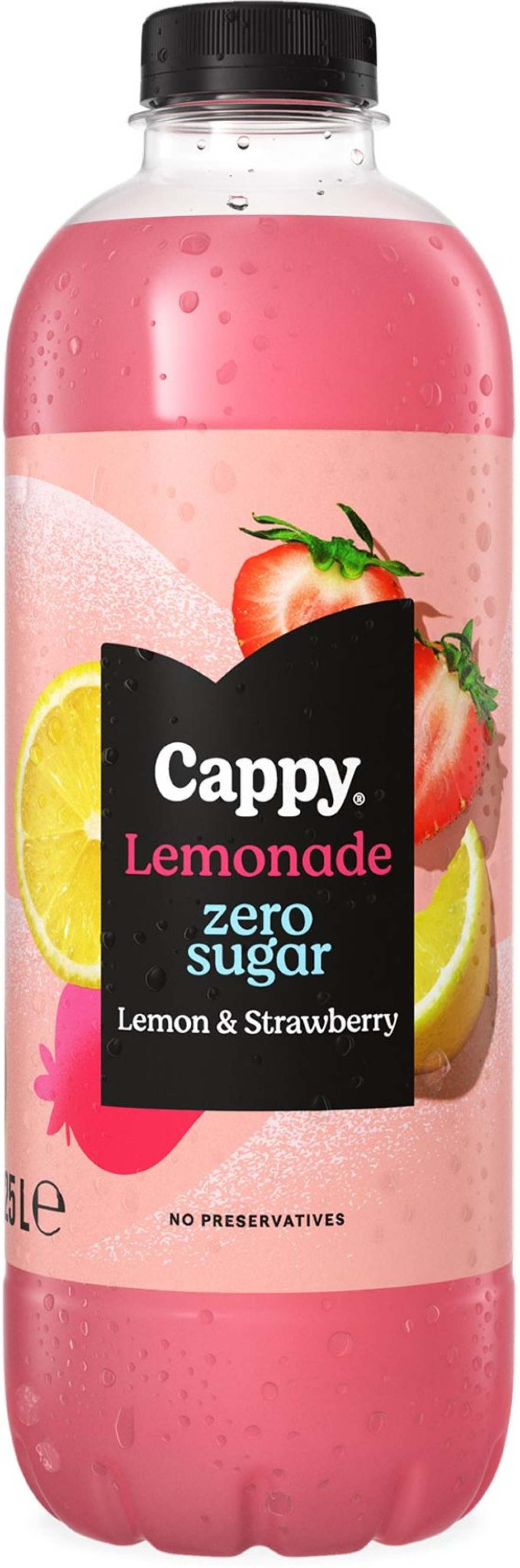 Продукт Cappy Лимонада Zero, лимон и ягода, 1.25 Lна ниска цена с бърза доставка - BestPC.BG
