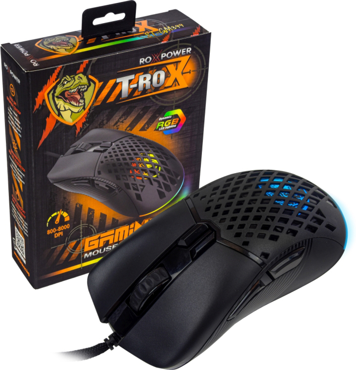 Гейминг компютърна мишка ROXPOWER T-ROX ST-GM399на ниска цена с бърза доставка - BestPC.BG