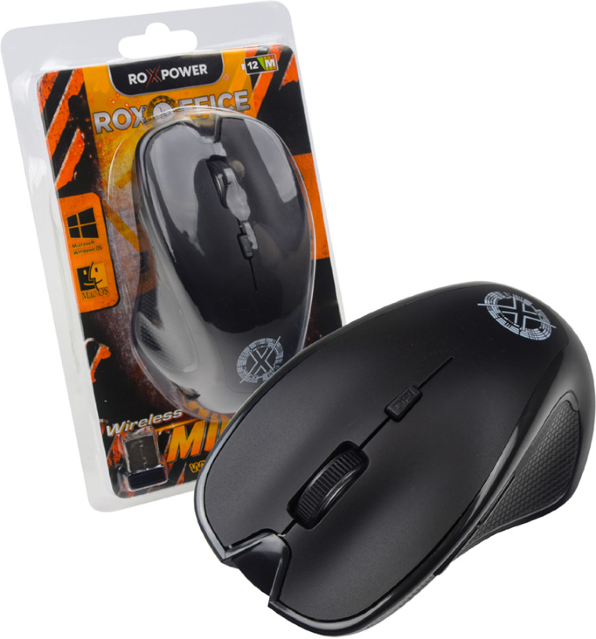 Компютърна мишка ROXPOWER ROXOFFICE LK-143на ниска цена с бърза доставка - BestPC.BG