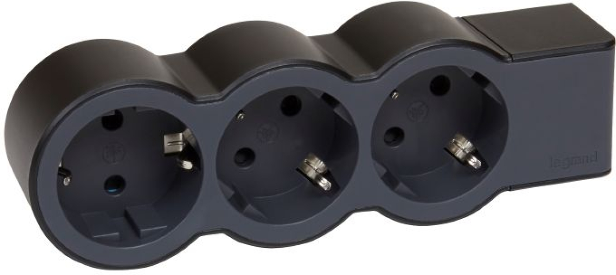 Контакт Разклонител с три гнезда Legrand Standart, 1.5 метрана ниска цена с бърза доставка - BestPC.BG