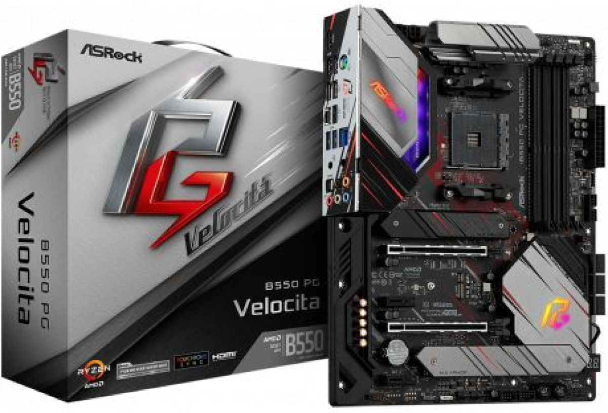 Дънна платка ASRock B550 PG Velocitaна ниска цена с бърза доставка - BestPC.BG