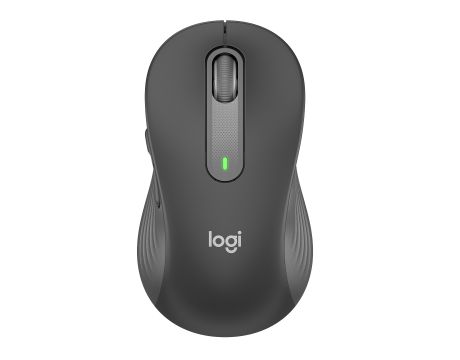 Безжична компютърна мишка Logitech Signature M650 L Bluetooth, USB, 4000 DPI, Чернана ниска цена с бърза доставка - BestPC.BG