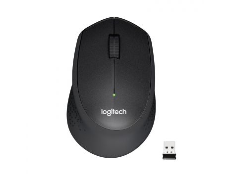 Безжична компютърна мишка Logitech M330 Silent, 1000 dpi, Чернана ниска цена с бърза доставка - BestPC.BG
