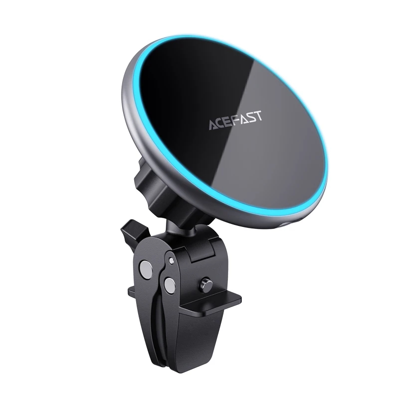 Принадлежност за смартфон Acefast Стойка за телефон за кола Car phone holder - for Air vent,Wireless Charging - Silverна ниска цена с бърза доставка - BestPC.BG
