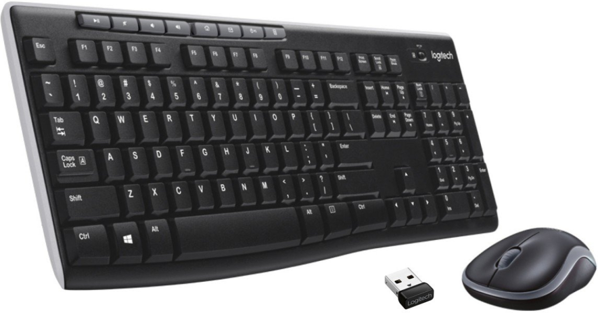 Комплект клавиатура и мишка - Logitech MK270, безжична, без кирилизация, черна - 920-004509на ниска цена с бърза доставка - BestPC.BG