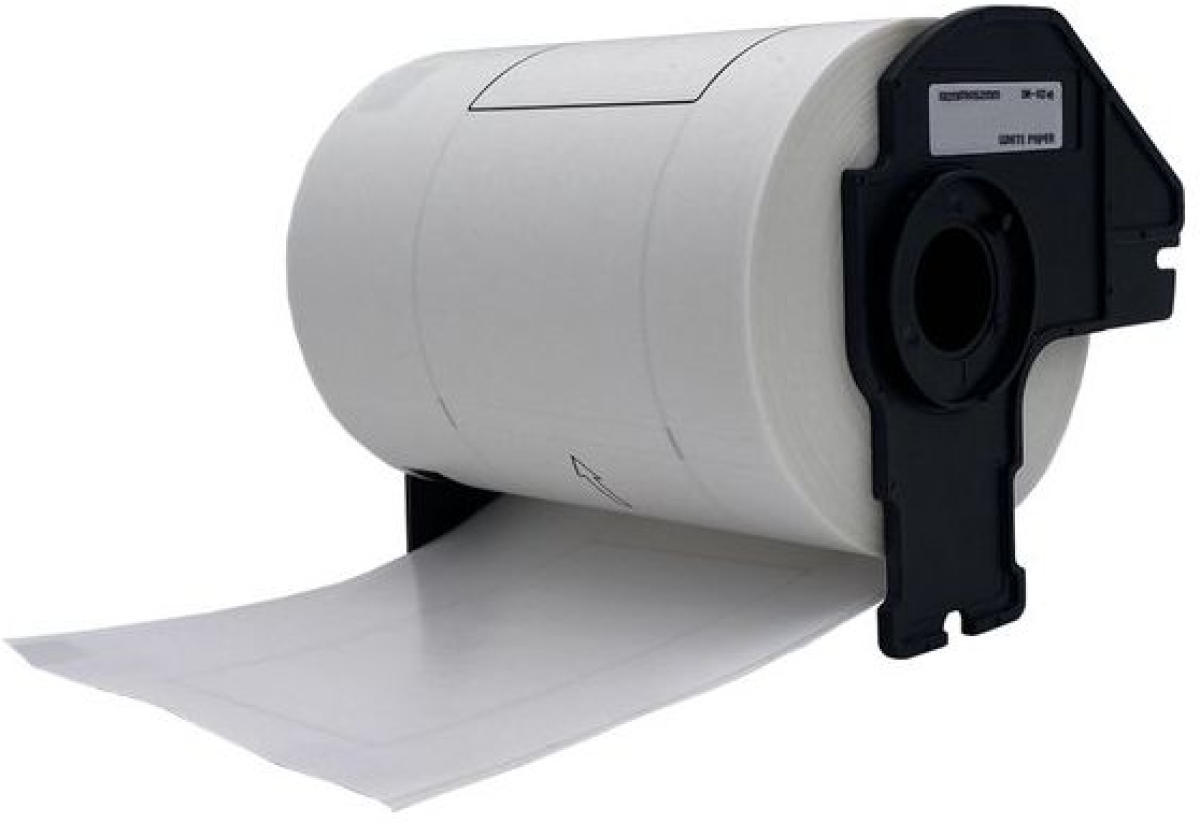 Касета за етикетен принтер ЛЕНТА ЗА ЕТИКЕТНИ ПРИНТЕРИ BROTHER ТИП QL - LARGE SHIPPING LABEL - 102 mm x 152 mm x 200 - DK11241на ниска цена с бърза доставка - BestPC.BG