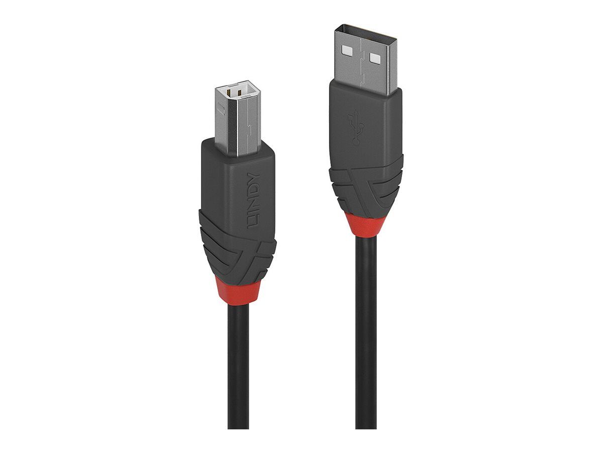 КАБЕЛ USB LINDY - USB to USB - 5,0 m - Grey - PN 36675на ниска цена с бърза доставка - BestPC.BG
