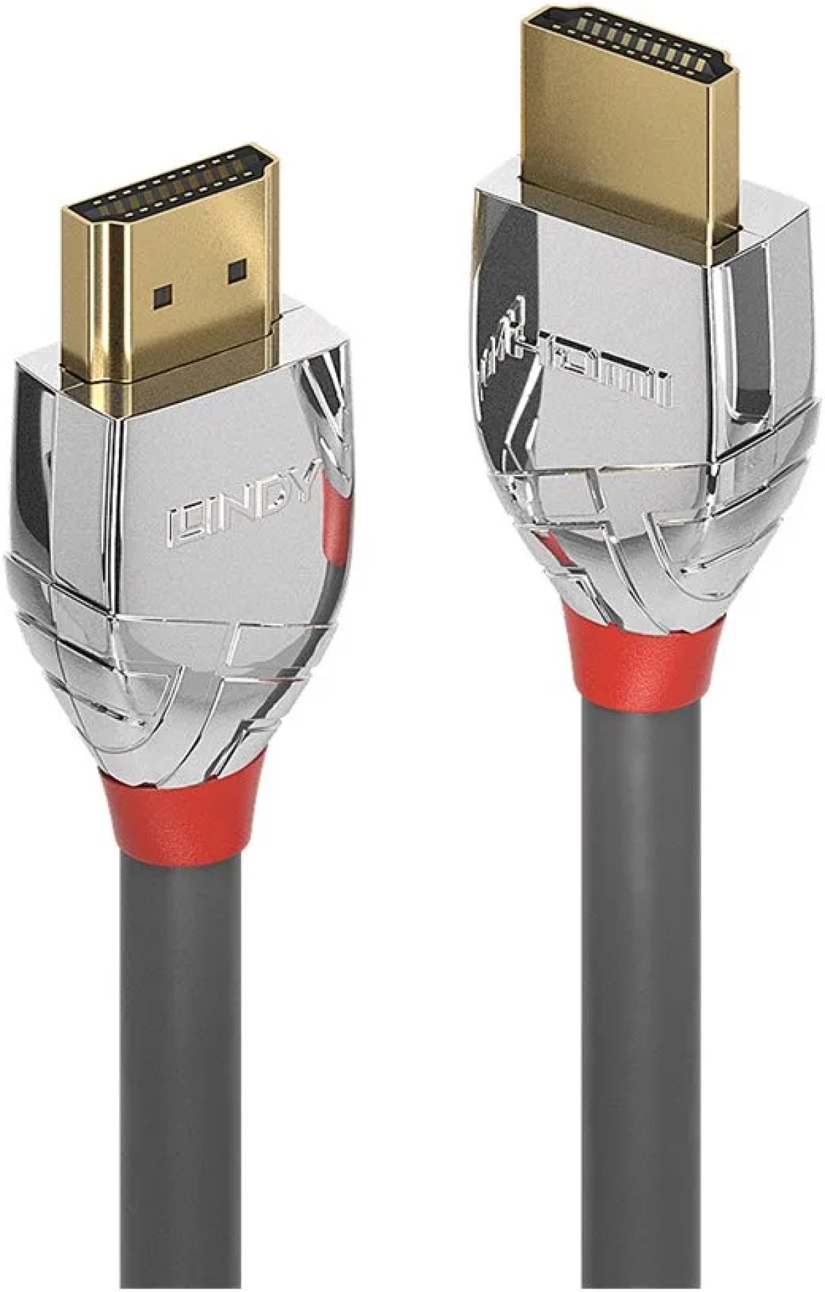 КАБЕЛ HDMI LINDY - HDMI cable with Ethernet - 5,0 m - Grey - PN 37874на ниска цена с бърза доставка - BestPC.BG