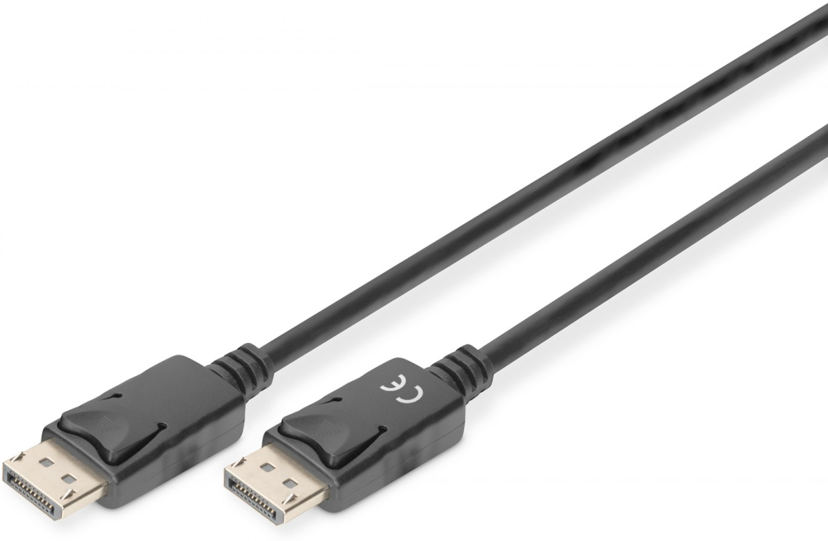 КАБЕЛ DIGITUS - DisplayPort 1.2 - 2,0 m - Black - PN DB-340100-020-Sна ниска цена с бърза доставка - BestPC.BG