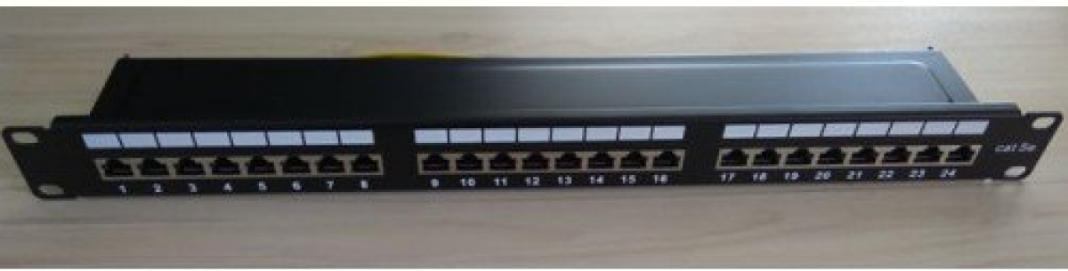 Пач панел FTP Cat.5e 24 портана ниска цена с бърза доставка - BestPC.BG