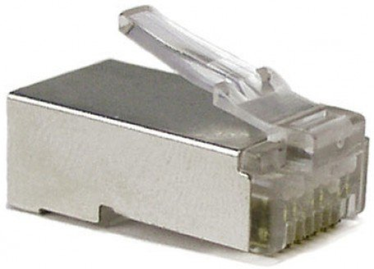 Конектор RJ45 Cat6 екраниранна ниска цена с бърза доставка - BestPC.BG