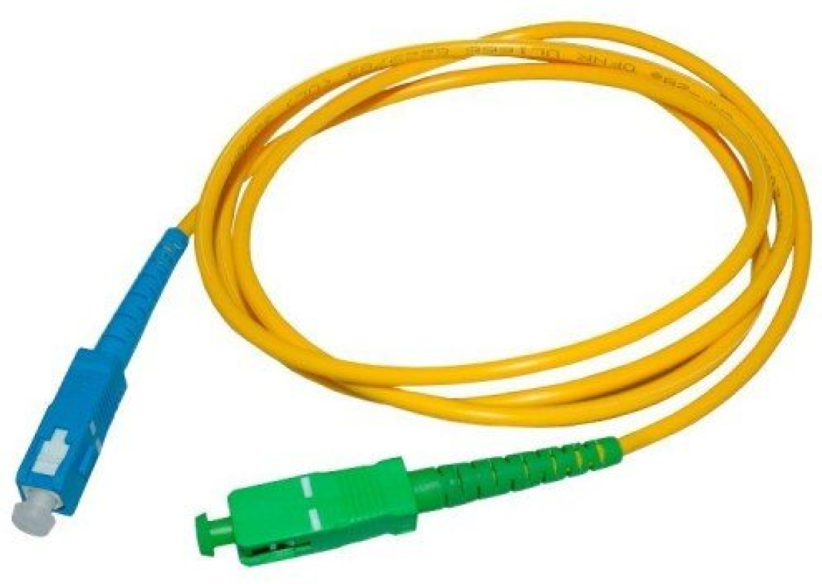 Оптична пач корда SC-UPC/SC-APC SM SX 2mна ниска цена с бърза доставка - BestPC.BG