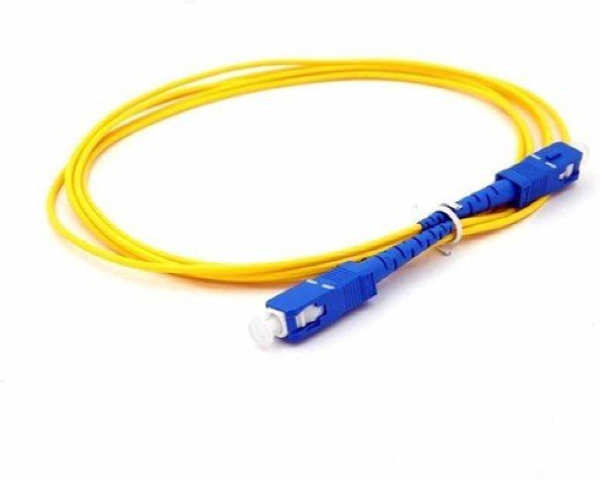 Оптична пач корда SC-UPC/SC-UPC SM SX 2mна ниска цена с бърза доставка - BestPC.BG