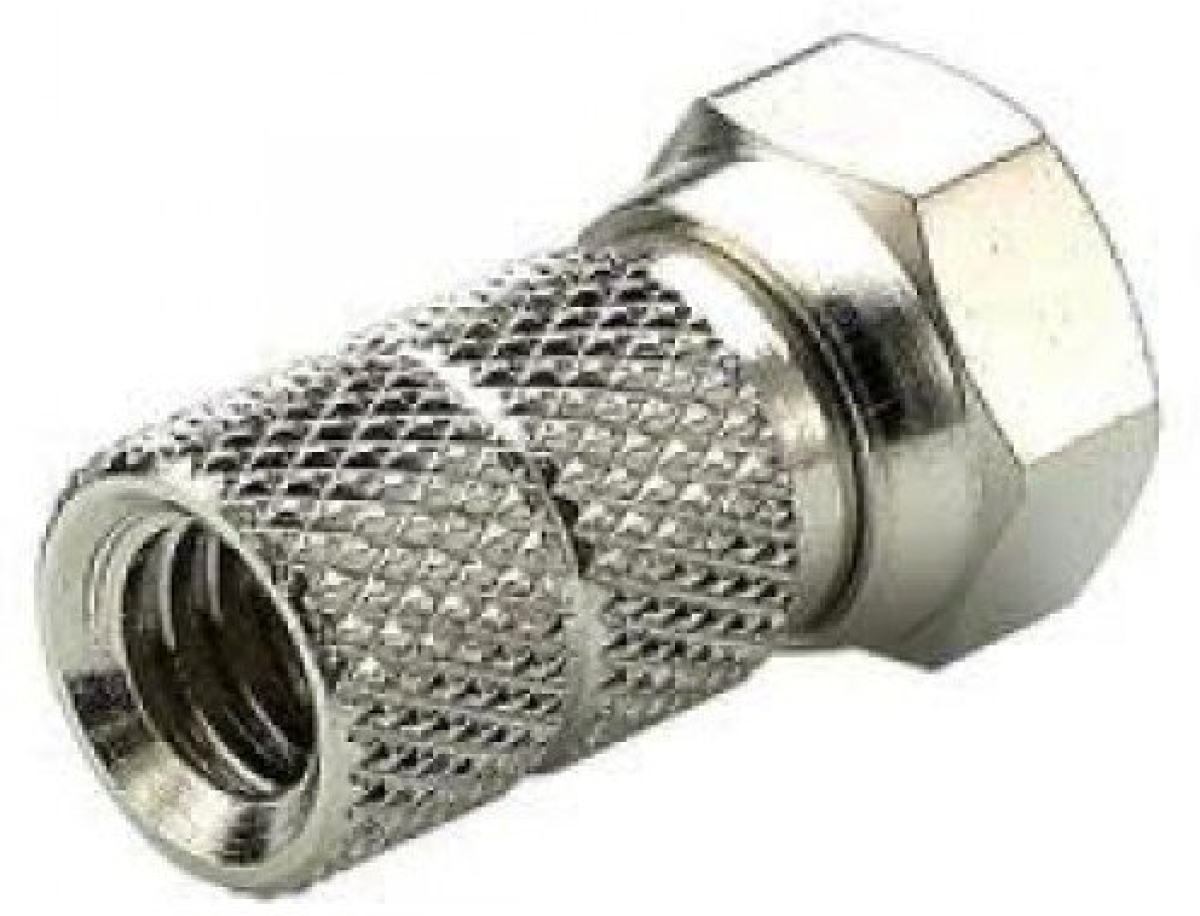 F-конектор за коаксиален кабел RG59на ниска цена с бърза доставка - BestPC.BG