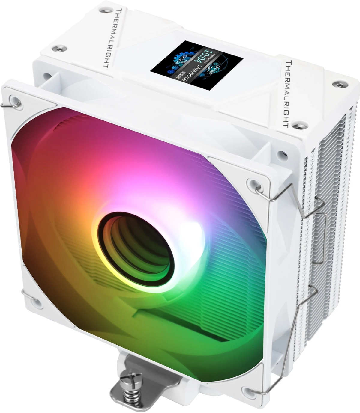 Thermalright охладител CPU Cooler Assassin Spirit 120 Vision A-RGB White - LCDна ниска цена с бърза доставка - BestPC.BG