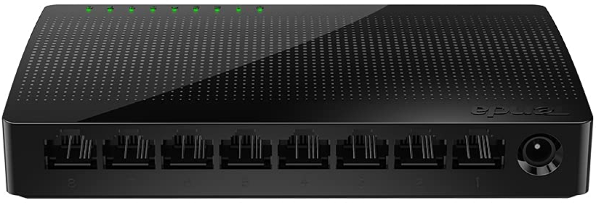 Комутатор/Суич SWITCH TENDA SG108M 8Pна ниска цена с бърза доставка - BestPC.BG