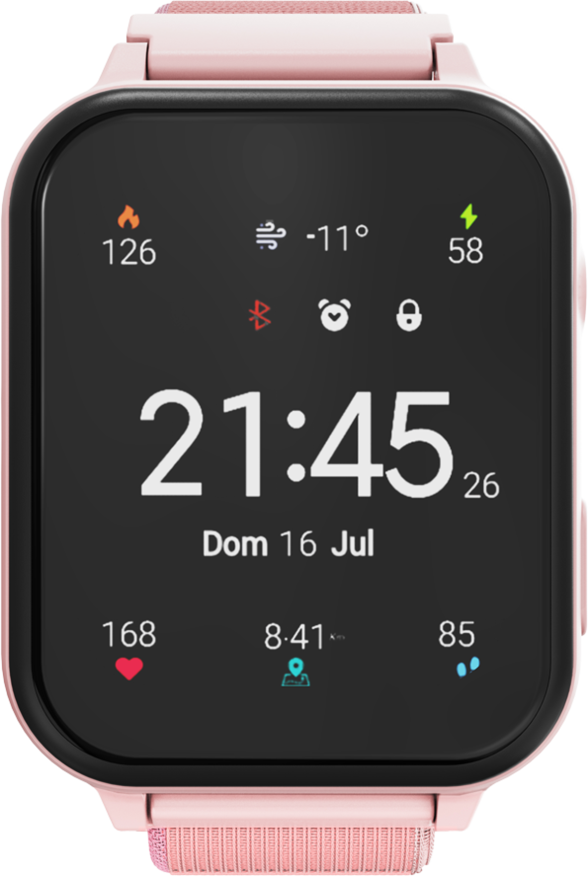 Смарт часовник CANYON Alfie KW-37 MP3 Study&Game, Розовна ниска цена с бърза доставка - BestPC.BG