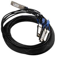 SFP Модул QSFP28 кабел към 4x SFP28 XQ+BC0003-XS+, 100G direct attachна ниска цена с бърза доставка - BestPC.BG