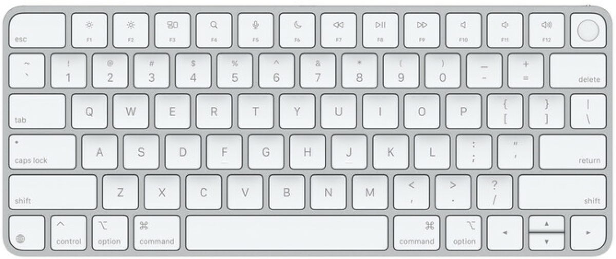 Клавиатура Apple Magic Keyboard (2024) w Touch ID - международен английскина ниска цена с бърза доставка - BestPC.BG