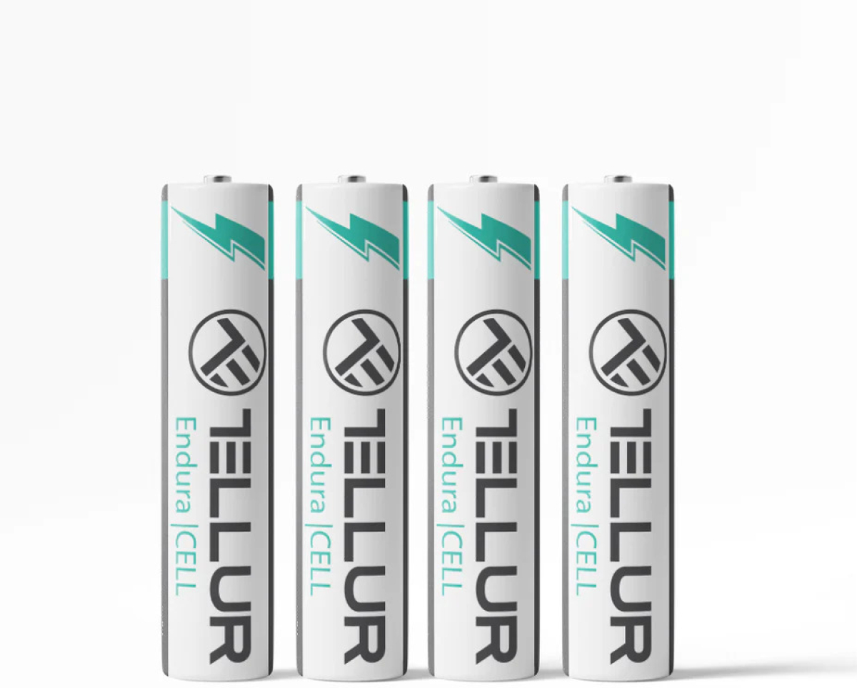 Tellur Endura Cell батерии, цинково-въглеродни, AAA R03, 1.5V, 4 бр./компл.на ниска цена с бърза доставка - BestPC.BG
