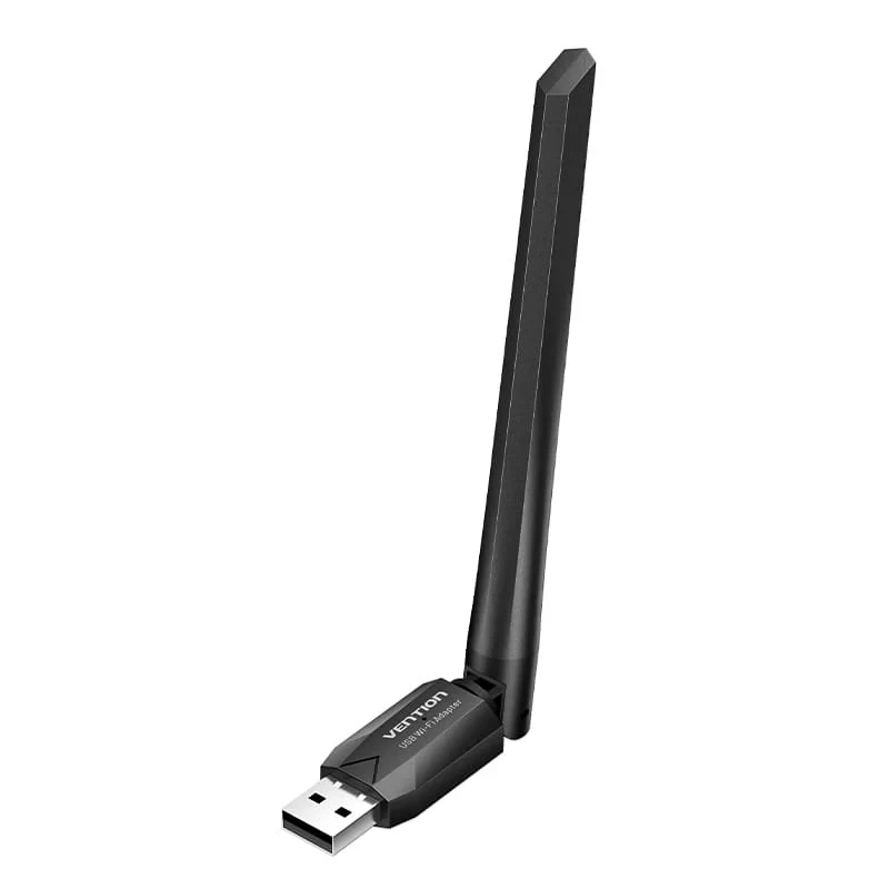 Vention безжичен адаптер WiFi USB adapter Dual Band, 650Mbps, Black - KDTB0на ниска цена с бърза доставка - BestPC.BG
