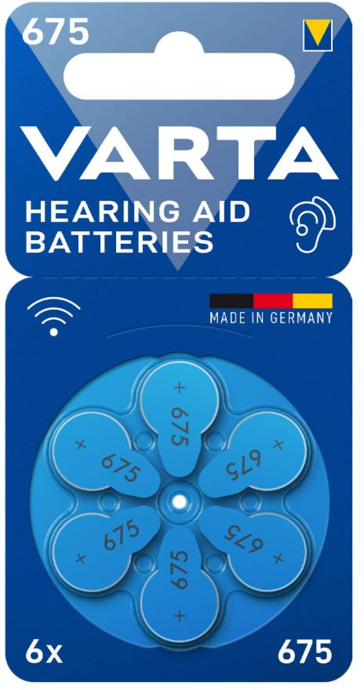 Батерии за слухов апарат Varta 675-BLI-6на ниска цена с бърза доставка - BestPC.BG