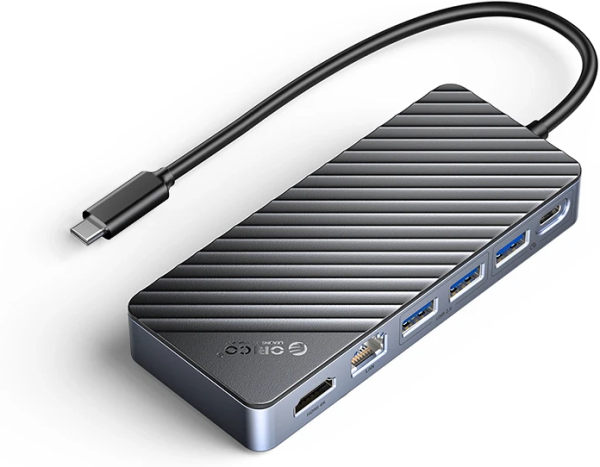 Orico докинг станция Portable Docking station M.2 SATA-NVMe - HDMI, USB3.2-A x 1, USB-Cна ниска цена с бърза доставка - BestPC.BG