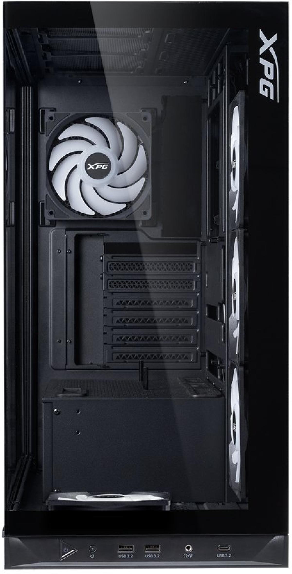 Кутия ADATA INVADER X BTF MT BLACKна ниска цена с бърза доставка - BestPC.BG