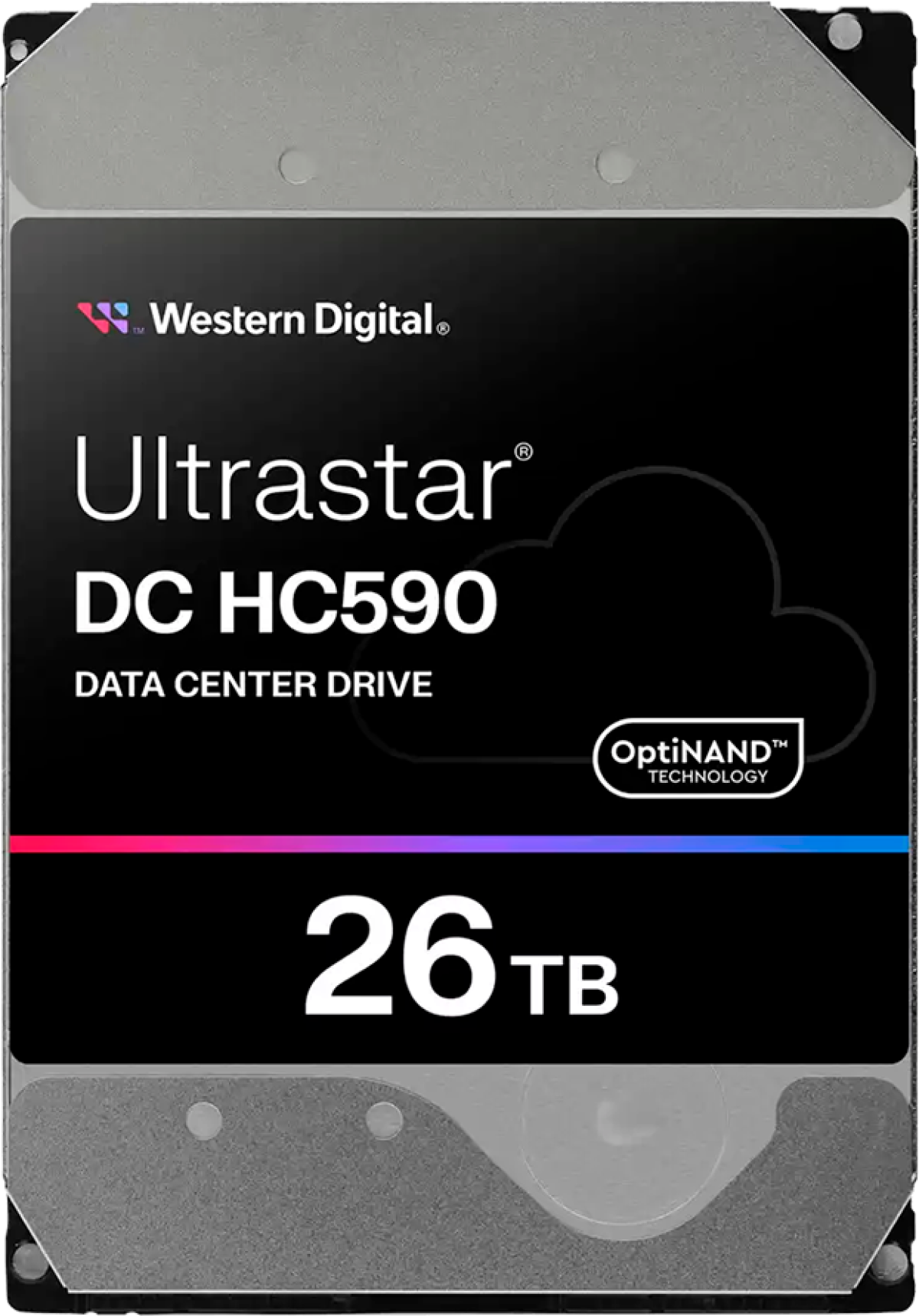 HDD сървърен WESTERN DIGITAL ULTRASTAR DC HC590, 3.5’’, 26TB, 512MB, 7200RPM, SATA 6Gb/s, 512E SE NP3на ниска цена с бърза доставка - BestPC.BG