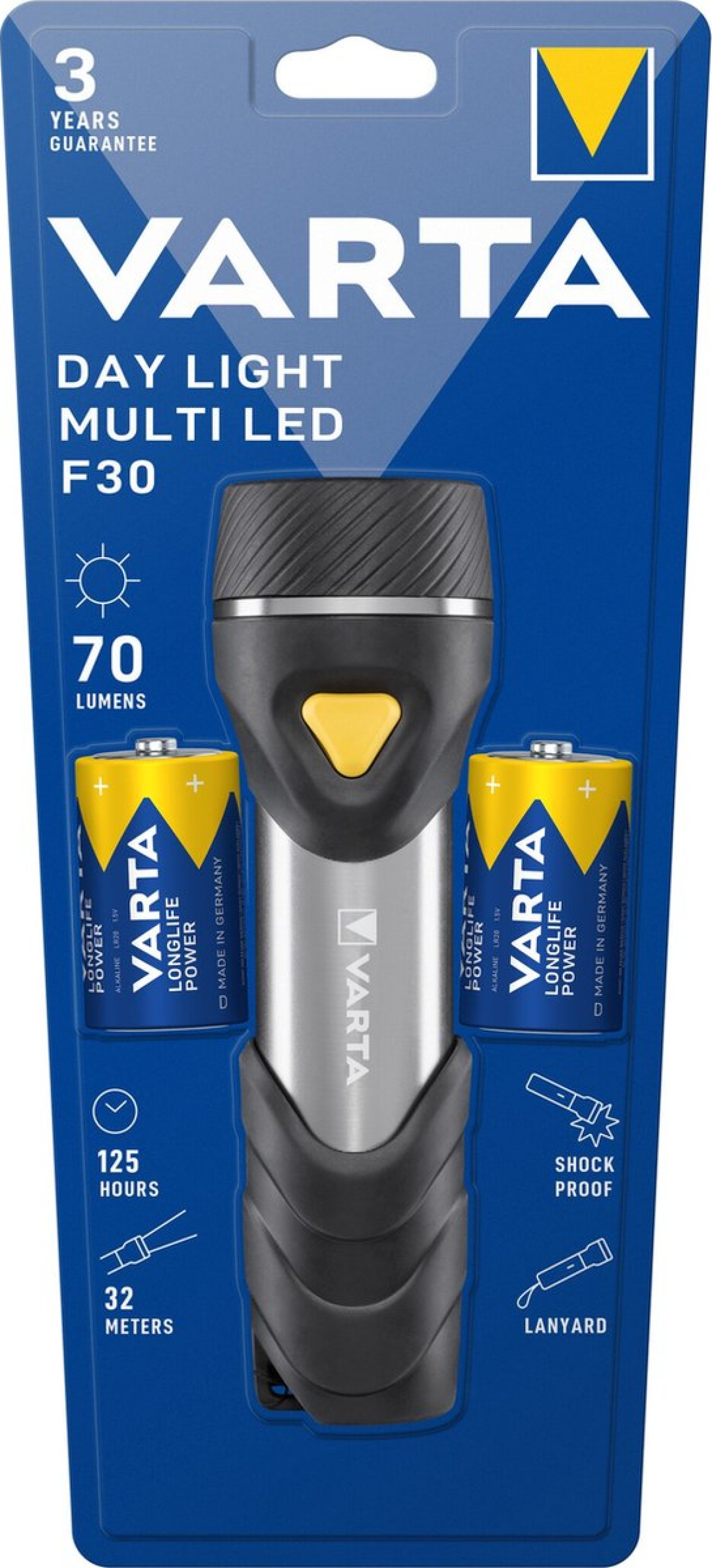 Продукт ФЕНЕР VARTA DAY LIGHT MULTI LED F30 2xDна ниска цена с бърза доставка - BestPC.BG