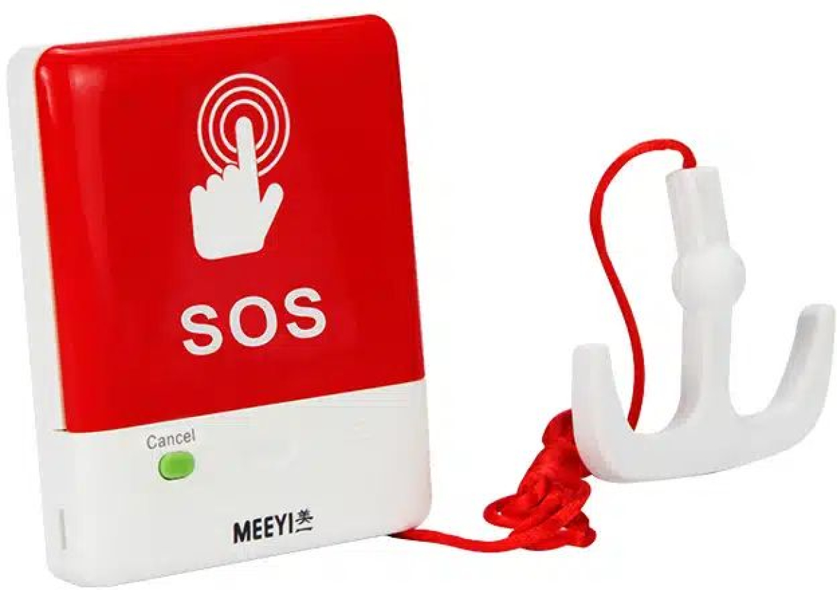 MEEYI Y-FS2-WR-D, Бутон за безжично повикване, с котва, 300.0 м обхват, устойчив на влага, червенна ниска цена с бърза доставка - BestPC.BG