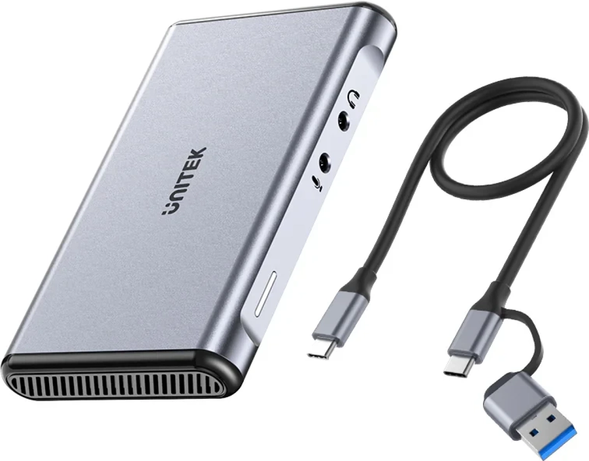 USB Хъб Unitek външна кепчър карта Video Capture Card - 4K@60Hz, Aluminium - V1177AGY01на ниска цена с бърза доставка - BestPC.BG