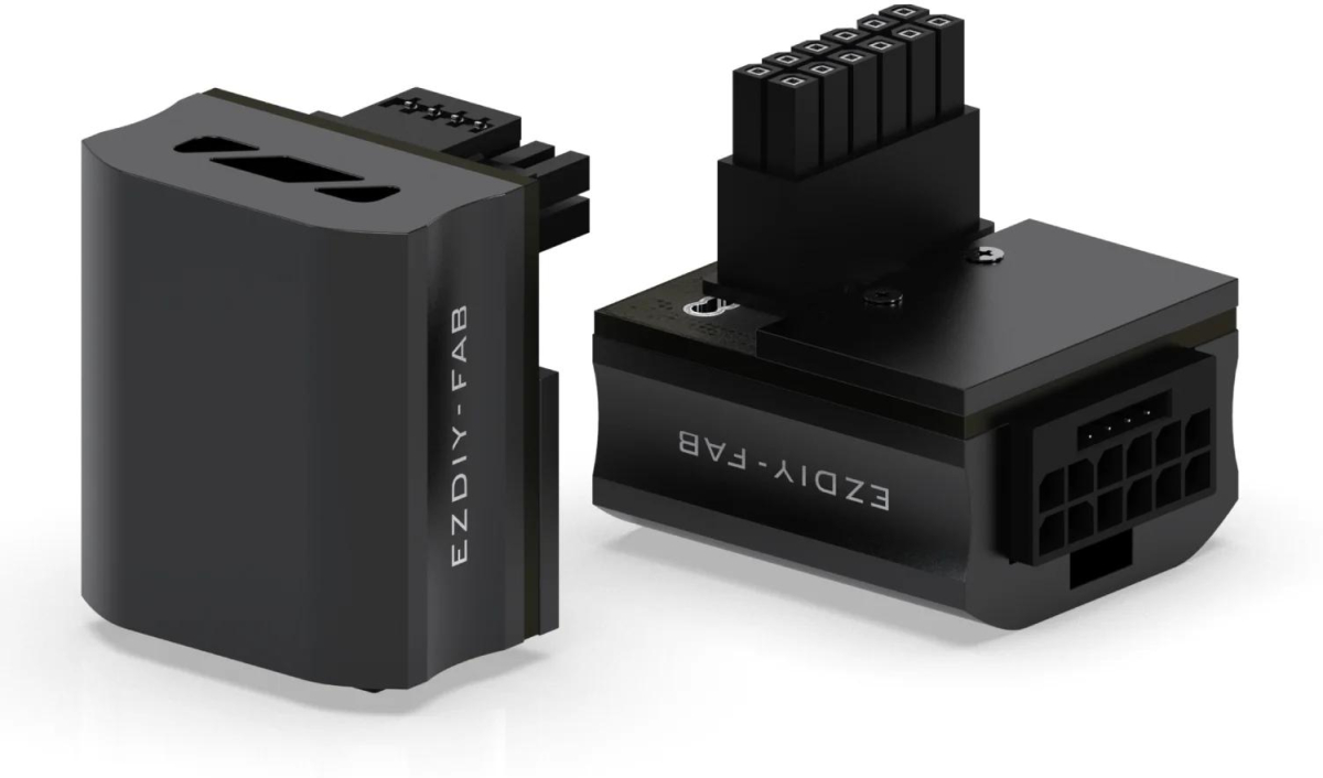 Други EZDIY-FAB адаптер за видеокарта 12VHPWR 600W - RVS 90 Blackна ниска цена с бърза доставка - BestPC.BG