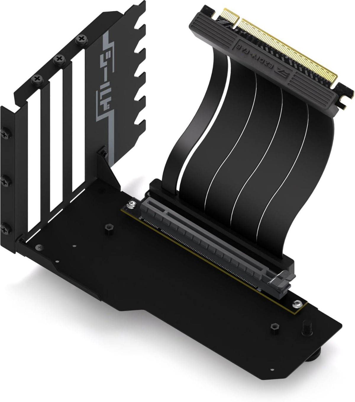 Други Брекет за вертикален монтаж на GPU EZDIY-FAB PCIe 4.0 Riser Cable 90на ниска цена с бърза доставка - BestPC.BG