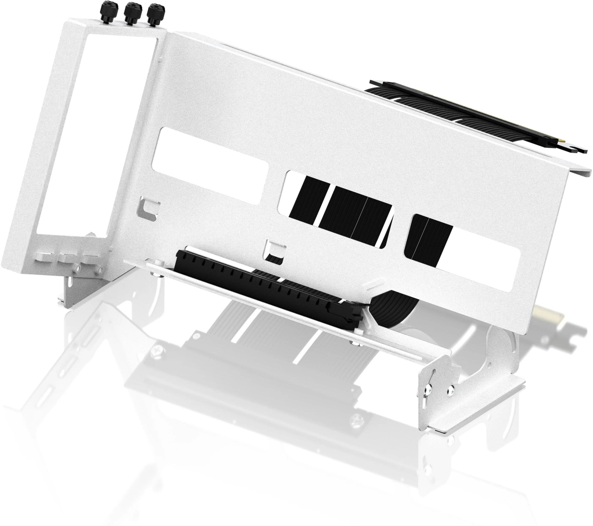 Други Брекет за вертикален монтаж на 45 GPU EZDIY-FAB PCIe 4.0 Riser Cable - Бялона ниска цена с бърза доставка - BestPC.BG