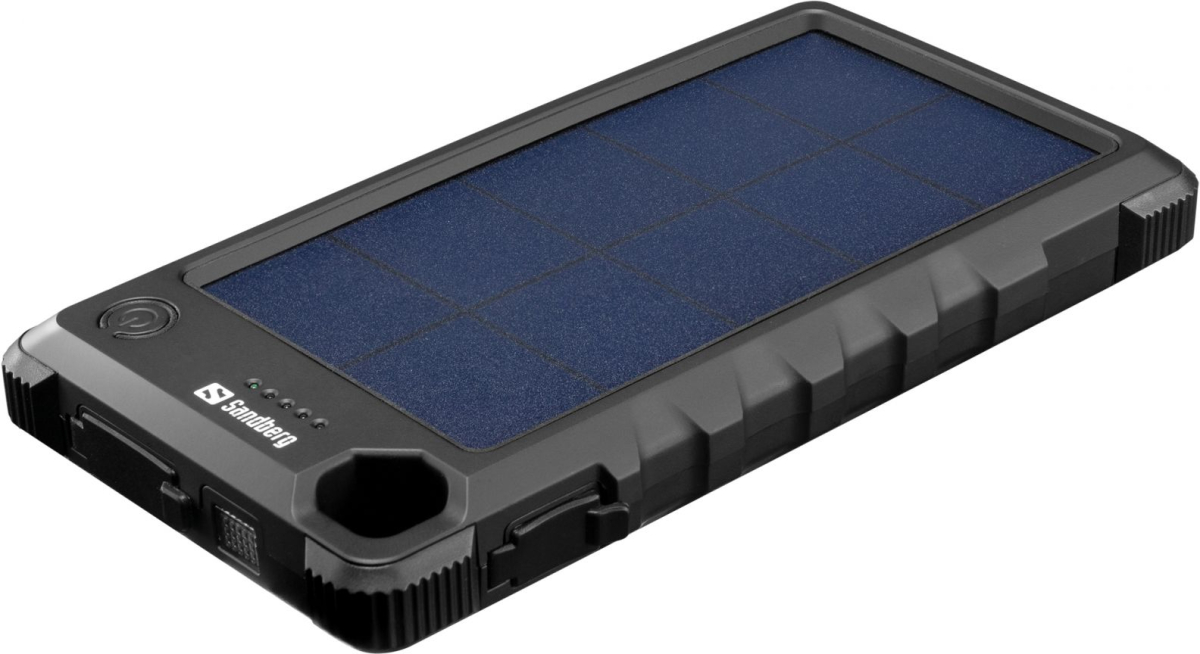 Външна батерия Sandberg SNB-420-53 :: Преносима батерия, Outdoor Solar Powerbank, 10000 mAhна ниска цена с бърза доставка - BestPC.BG