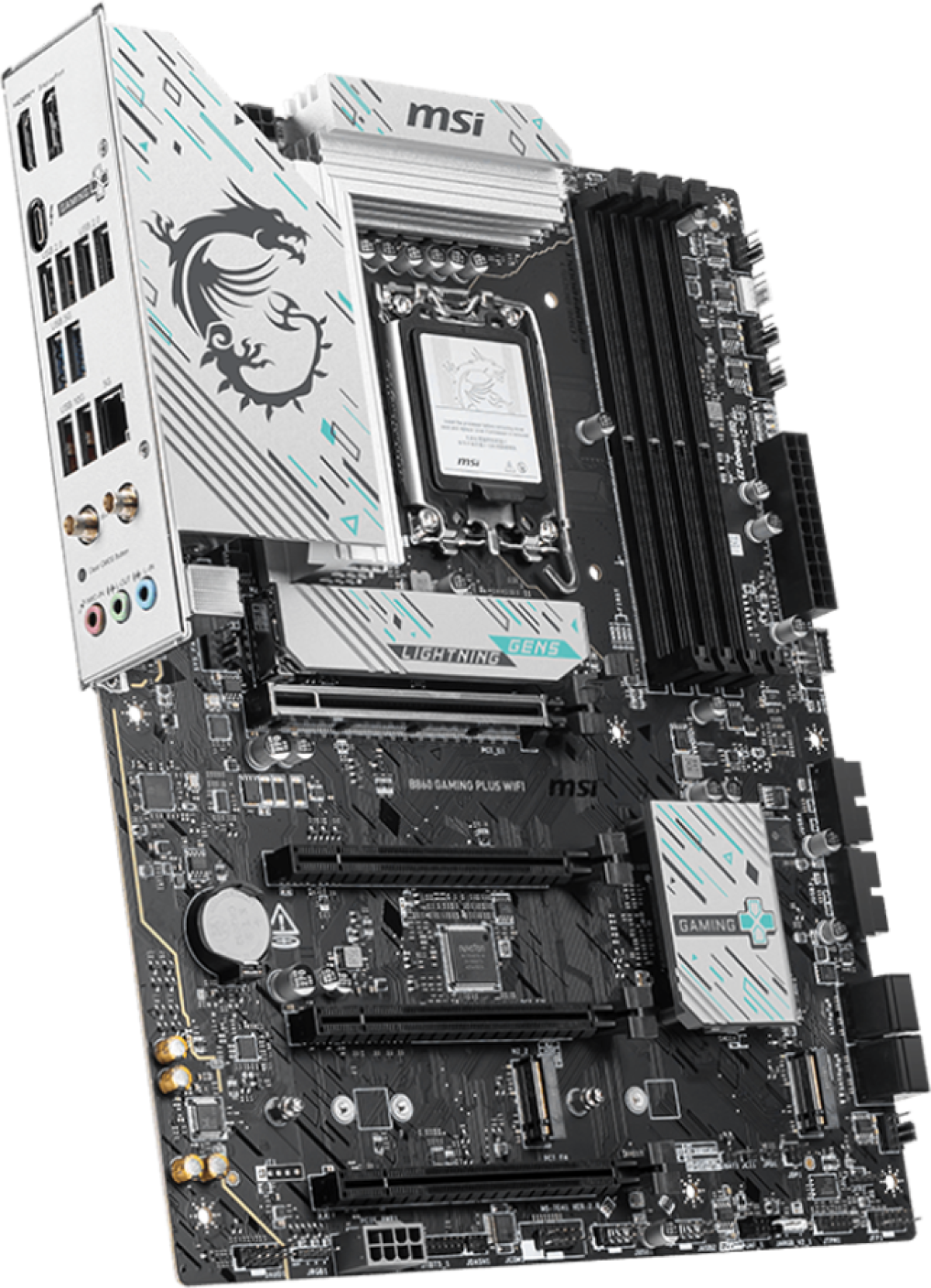 Дънна платка MSI PRO B860 GAMING PLUS WIFI, ATX, LGA 1851, 4x DDR5 Dual Channel DDR5на ниска цена с бърза доставка - BestPC.BG