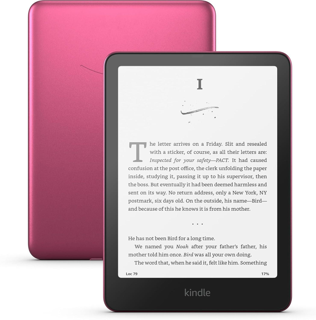 eBook четец Kindle Paperwhite Signature Edition 7, 32GB , IPX8, metalilic rasberryна ниска цена с бърза доставка - BestPC.BG