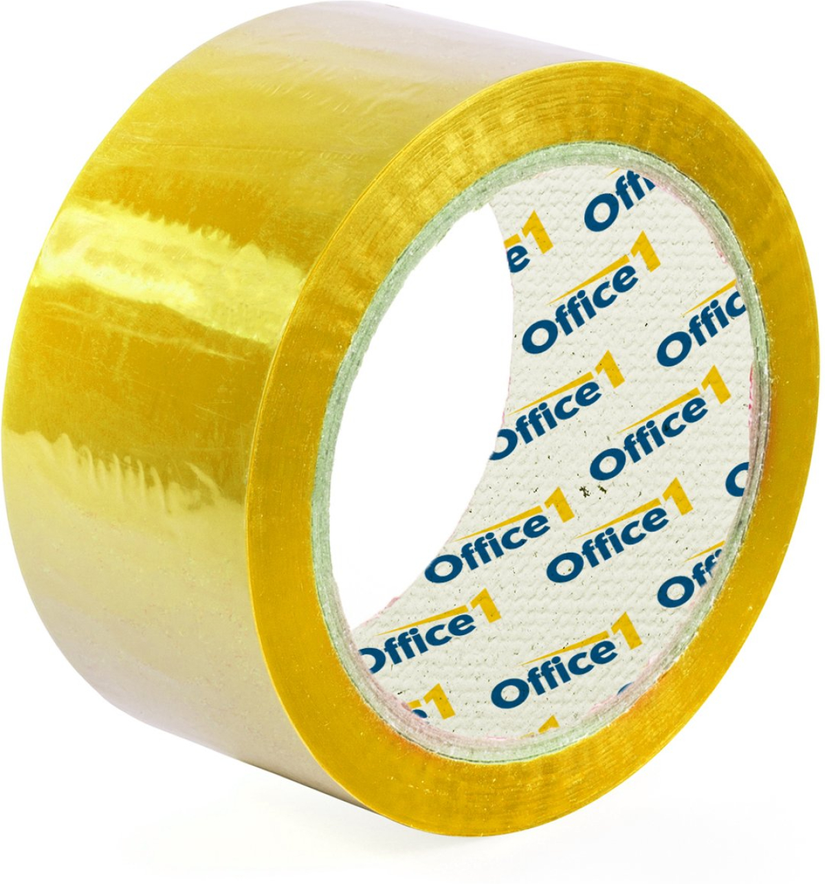 Office 1 Тиксо, опаковъчно, 48 mm x 66 m, жълтона ниска цена с бърза доставка - BestPC.BG