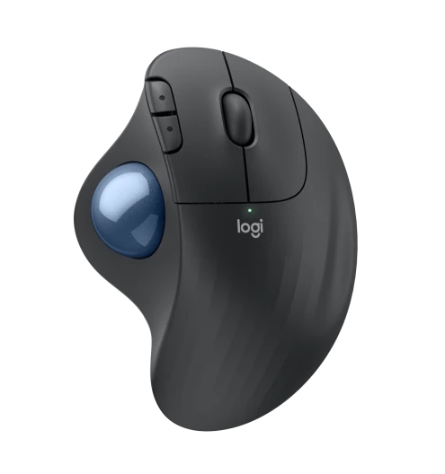 Мишка Logitech ERGO M575S - GRAPHITEна ниска цена с бърза доставка - BestPC.BG